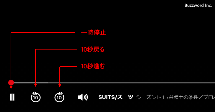 動画の再生をコントロールする(2)