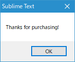 Sublime Textのライセンス購入の手順(13)